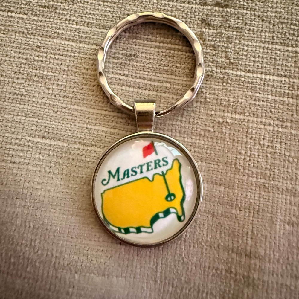 Masters Yellow and Green Keychain